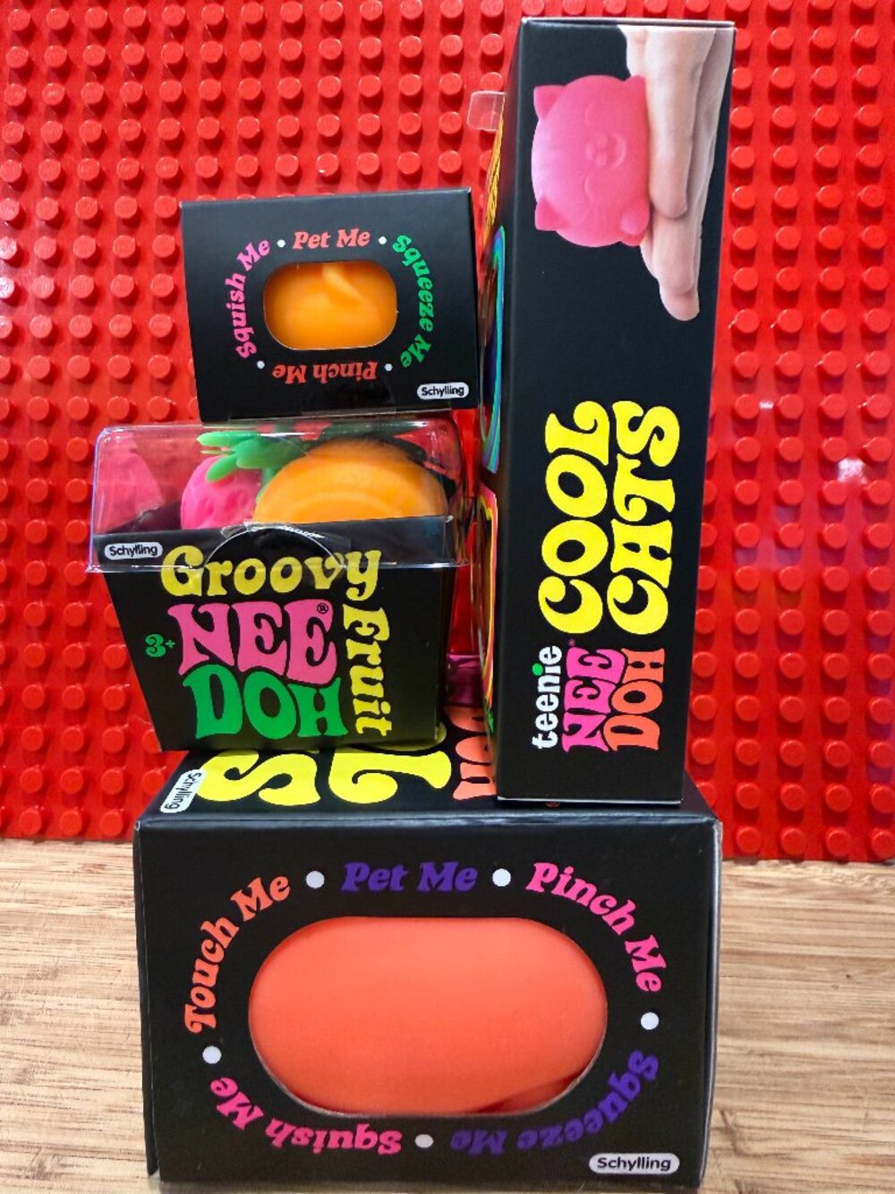NEW! ๐ Orange SUPER CAT 4 PACK! ๐ w/ SUPER COOL CAT & GROOVY FRUIT - Picture 5 of 7